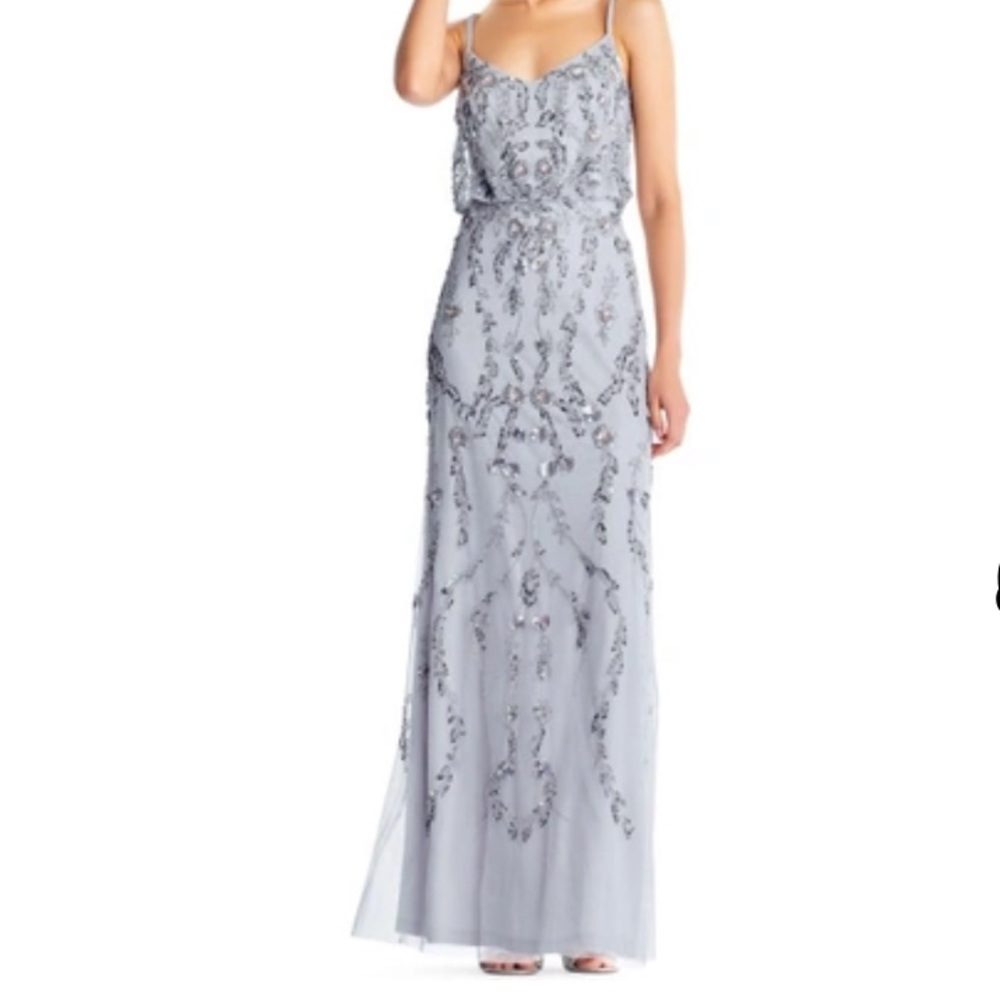 Adrianna Papell blue dress- new with tag!! Never worn